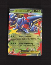 Mega Heracross ex 004/094 Fiamme Fantastiche Carta Pokemon Holo Ultra Rara NM