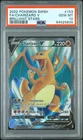Charizard V 153 PSA 10 Brilliant Stars Pokemon Card Game