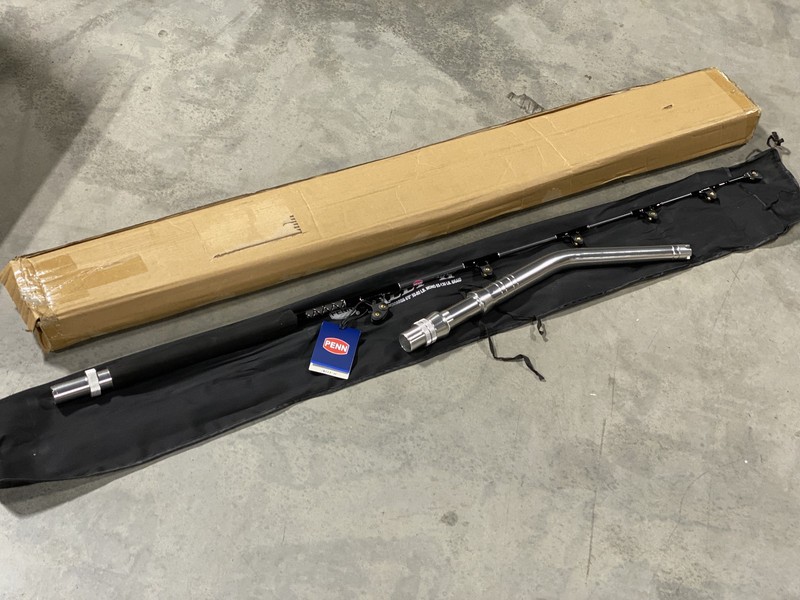 Penn Ally II Bent Butt All Roller Boat Rod ALLYBWII5080C60ARBB 6' 50-80 lb