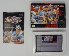 Sonic Blast Man COMPLETE CIB (Game box manual) Super Nintendo SNES