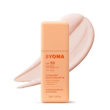 BYOMA SPF 50 Face Fluid - Ultra-Lightweight Facial Sunscreen for All Skin Tones