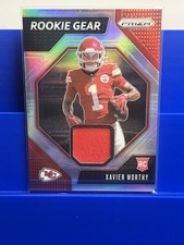 2024 Panini Prizm - Rookie Gear Xavier Worthy #RG-XWY (MEM, RC)