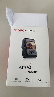 VIOFO A119 V3 2K Dash Cam 60FPS GPS Car Camera Night Vision Parking Mode