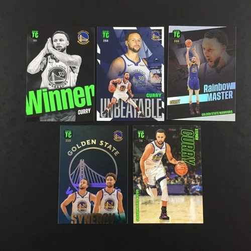Stephen Curry Lot 5 Card Panini NBA Top Class 2023 2024 (24) #268 191 208 76 228