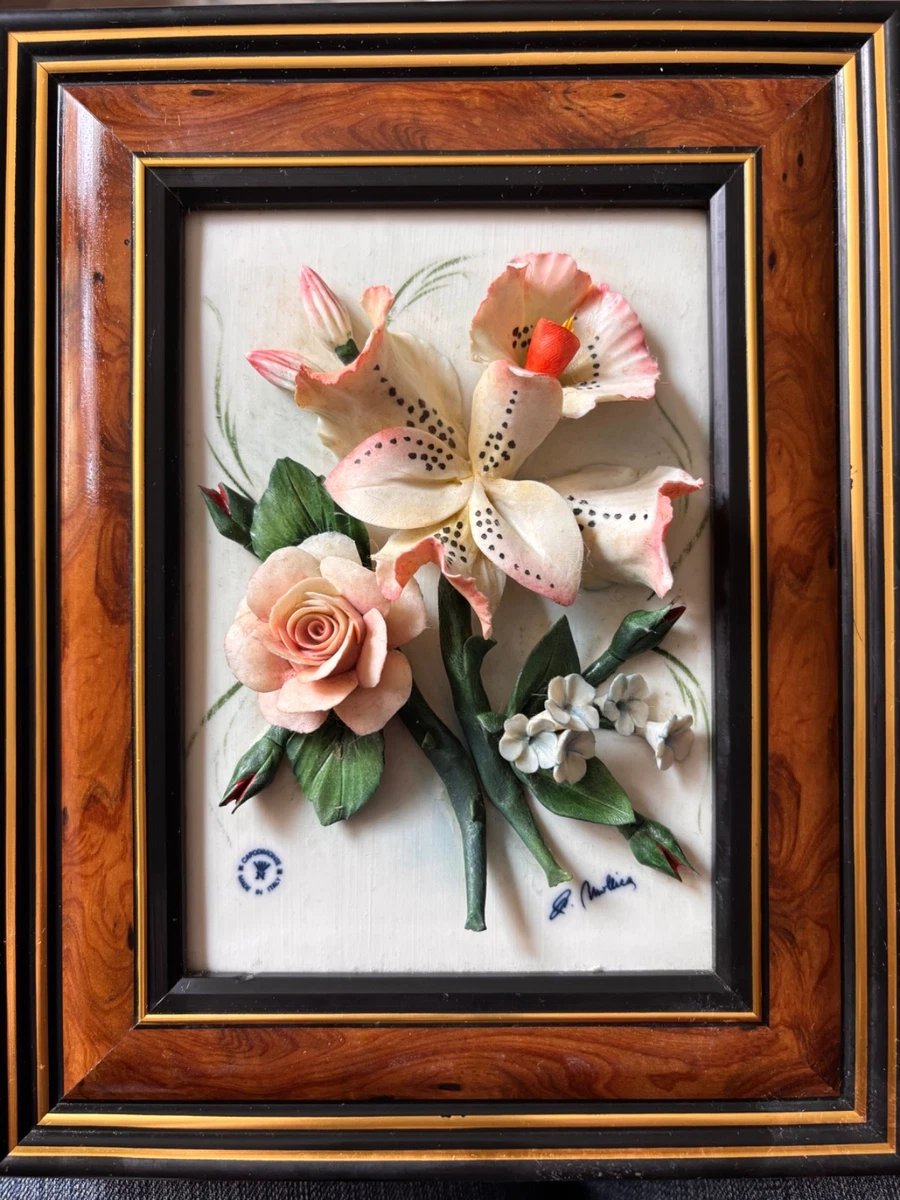 Capodimonte Framed Flowers for sale | eBay