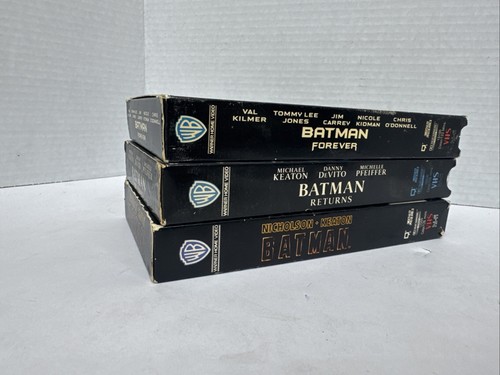 VTG 3 Sets Of VHS’s Batman Michael Keaton and Batman returns & Batman forever - Picture 4 of 5