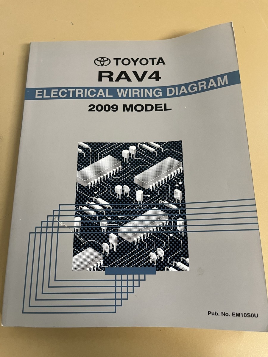 2009 Toyota Rav4 Electrical Wiring Diagram Service Manual | eBay