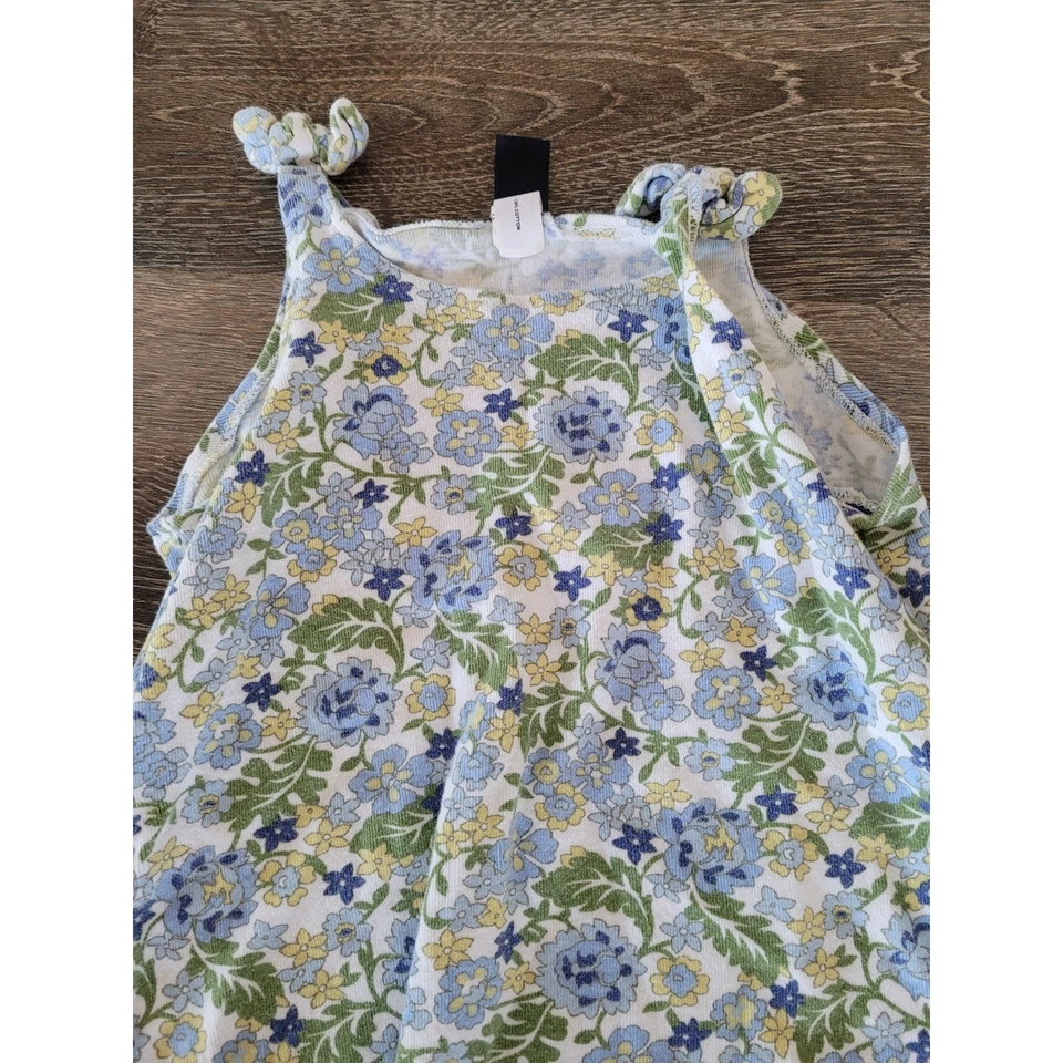 Conjunto de conjunto floral sin mangas Skort Baby Gap Cat & Jack para niña talla XS 4/5 #7 Foto 4 de 4