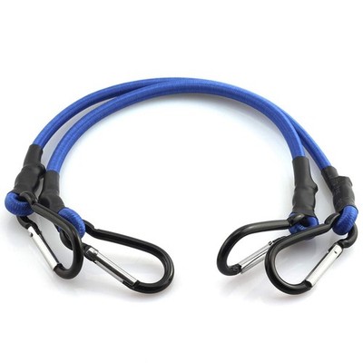 HJ Garden 2pcs 8mm x 45cm Bungee Cord with Hook Heavy Duty Straps 2 Climbing ...