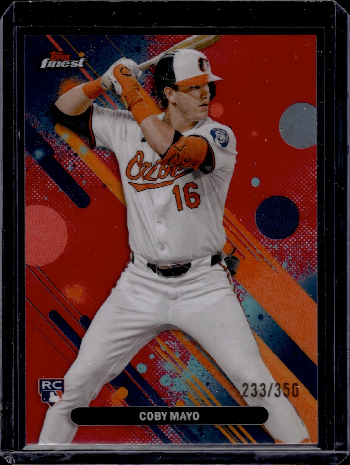 2025 Finest Magenta Refractors #26 Coby Mayo RC 233/350