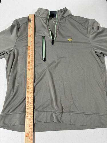 masters tech 1/4 zip pullover Gray Medoum M - Picture 8 of 8