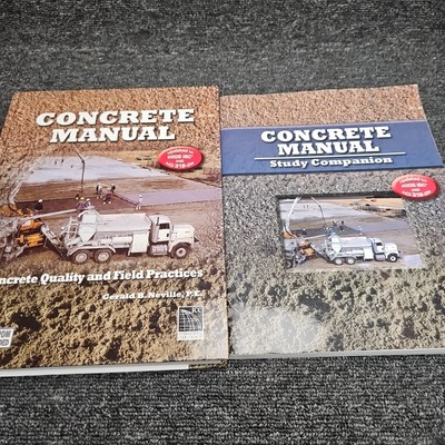 Concrete Manual + Study Companion Concrete Quality Field Practices 2006 IBC CD