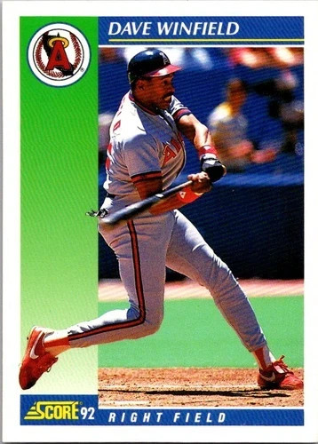 1992 Score Baseball (1-250) - You Pick - FREE SHIPPING 5+ Cards NM