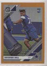 2019 Panini Donruss Optic Rookies Orange Prizm 96/199 Trysten Hill #127 0c6