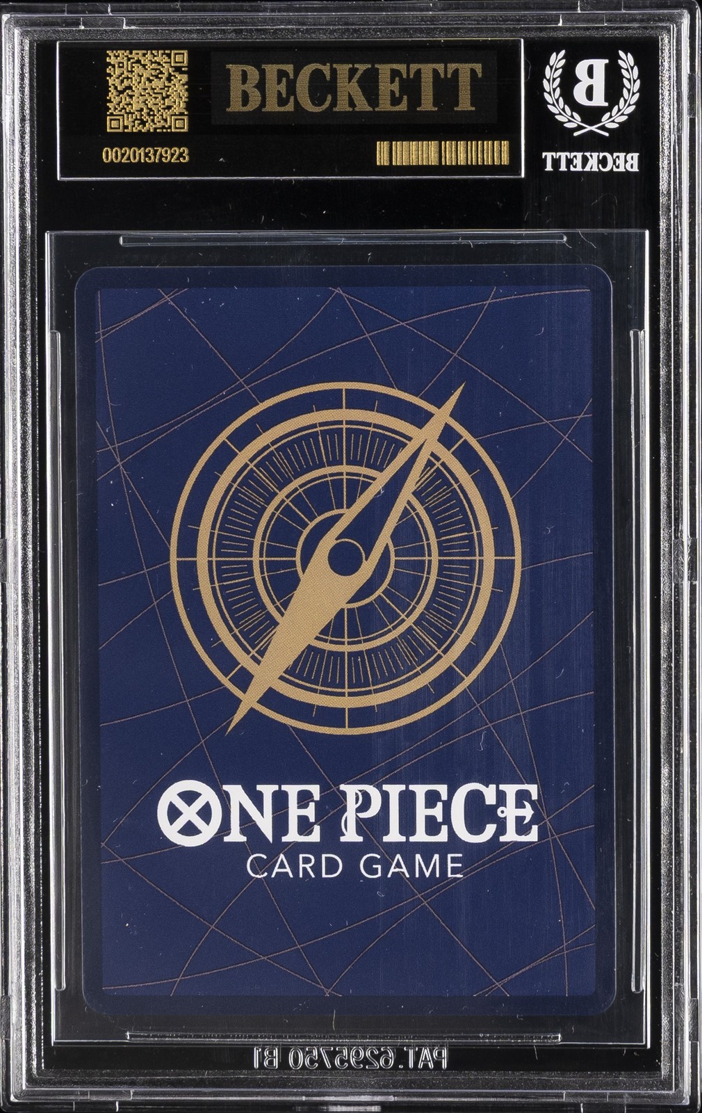 2025 ONE PIECE MONKEY.D.LUFFY P PREMIUM CARD COLLECTION BGS 10 BLACK LABEL view 2