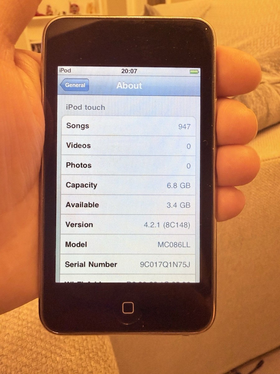 Apple iPod touch 2nd Generation Black (32 GB) for sale online | eBay