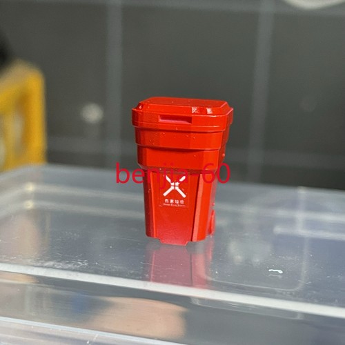 1/64 Garbage Trash Can Scene Props Miniatures Figures Model For Cars Vehicles - Picture 11 of 26