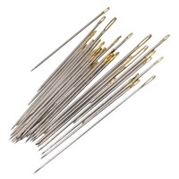 30 NäHnadeln Mit GoldöHr 30 Mm Bis 50 Mm Sortiment Handnadeln NäHen Basteln Box
