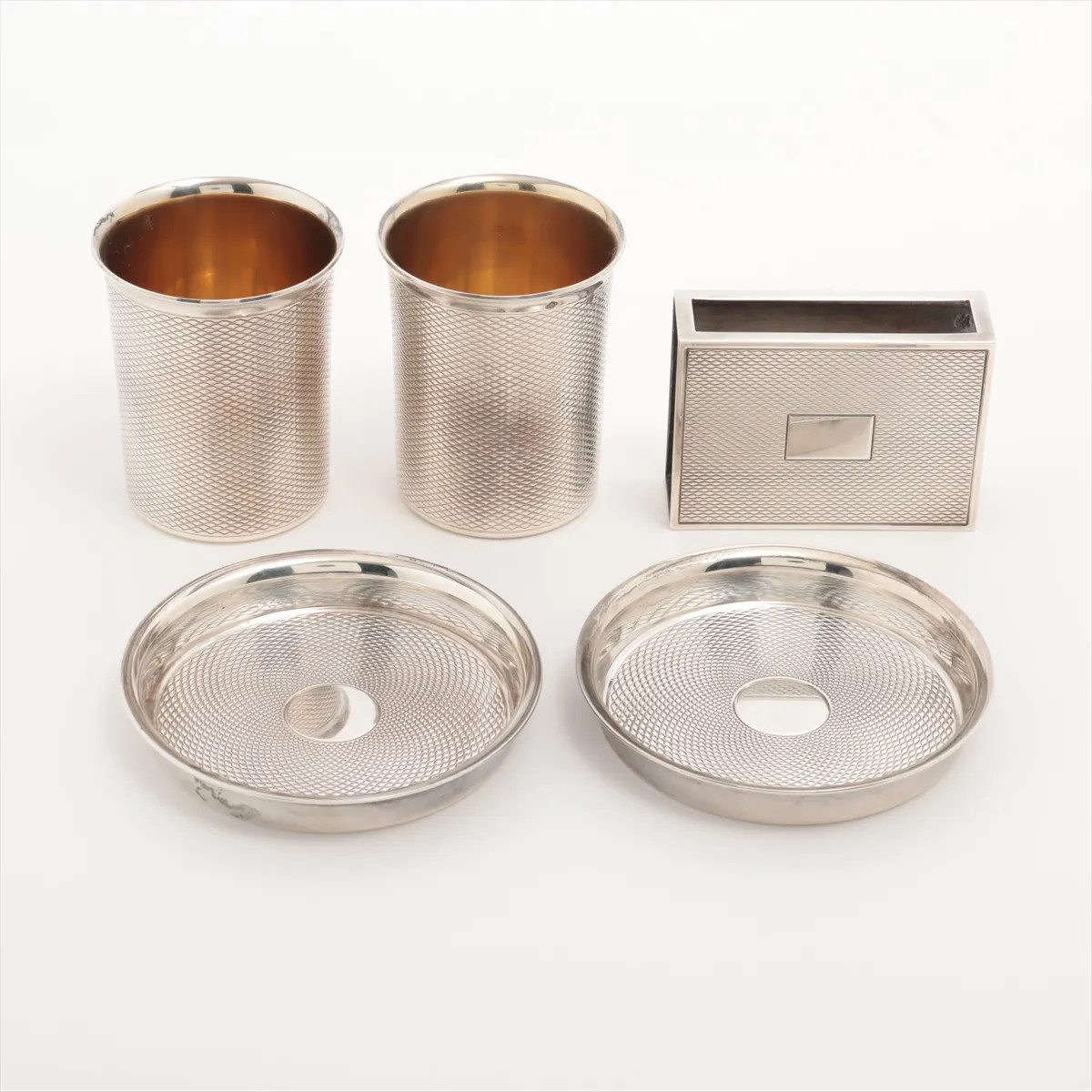 Cartier Damiani Hermès 高級ボックスセット Casaque H Milleraies watch and cufflink box | Hermès Macau SAR