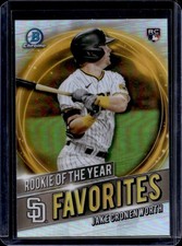 2021 Bowman Jake Cronenworth Rookie of the Year Favorites Chrome RC #RRY-JC