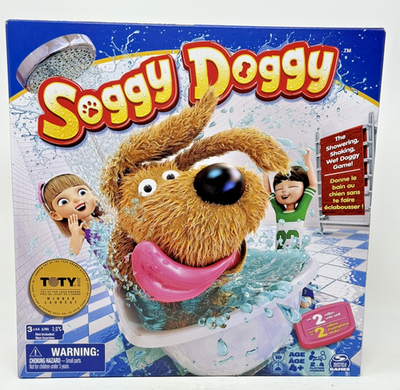 Soggy Doggy, The Showering Shaking Wet Dog Award-Winning Kids Game