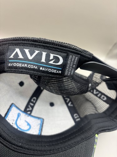 Gorra de camionero Avid SnapBack malla colorida pesca al aire libre - Imagen 9 de 9
