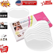 Clear Disposable Eye Shields for Perfectly Dry Eyebrows and Lashes - Value Pack