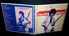Jeff Beck California 1986-1987 with Mick Jagger Gate Fold 2CD Package NEW