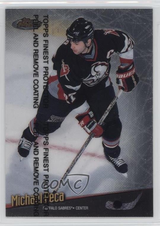 1998-99 Topps Finest Michael Peca #92 2u3