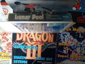 Jeu LUNAR POOL NEUF SOUS BLISTER RIGIDE Nes Nintendo en FRA Complet Scell&eacute; 