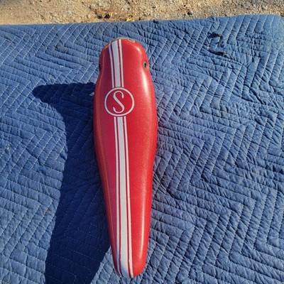 Schwinn 1970-73 Original Apple Krate  Red Stingray Bicycle Seat Nice Authentic 