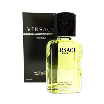 Versace L'Homme 3.4 oz 100 ml Eau De Toilette Men New Sealed Box