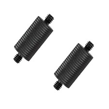 2Pcs Camera Screw 1/4 to 1/4 Photography Conversion Tripod Ballhead Adapter-