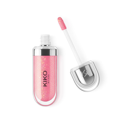 KIKO Milano 3D Hydra Lip Gloss   High Shine, Hydrating, Plumping, Non-Sticky, Mo