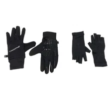 Tommie Copper 2-in-1 All Weather Compression Glove Combo - Black Small
