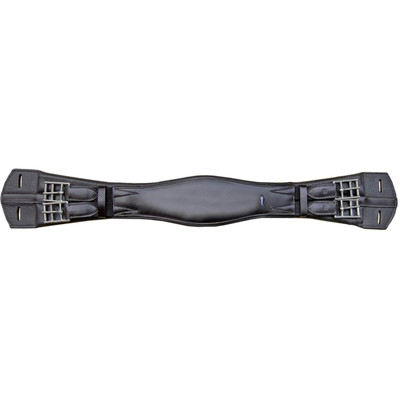 Euroriding Schwarz 55 cm Sattelgurt Kurzgurt British Line