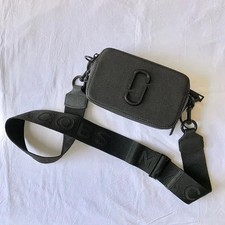 Marc Jacobs Snapshot DTM Crossbody Bag Black NEW with flaws
