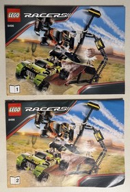 LEGO Racers: Desert Hammer (8496), Complete w/ Manual, Minifigs, & Box