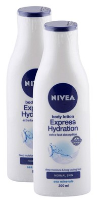 Nivea Body Lotion Express Hydration 200ml Pack of 2 | Big Bazaar Combo