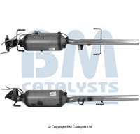 1X BM Catalysts BM11015H Ruß-/Partikelfilter Abgasanlage FüR Mazda