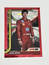 Topps Chrome LOGOFRACTOR - 1/5 RITRATTO Charles Leclerc - Ferrari