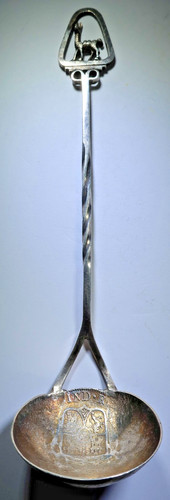 1810 Antique Spoon Peru 8 Reales Genuine Spanish Colonial Imaginary Bust 8R Coin