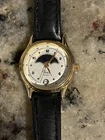 Vintage Timex 364 T Cell Quartz Watch Moon Phase Rare Women’s Working