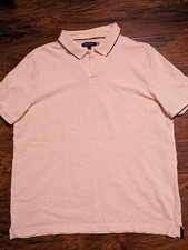 Banana Republic Polo Shirt Mens Large Short Sleeve Cotton Performance