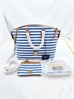 Dooney & Bourke Sullivan Coated Cotton Domed Zip Satchel & Coin Purse New
