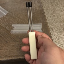 Pair Maratac CountyComm Derlin Titanium Probe by EOD Robotics With Glow Holder!