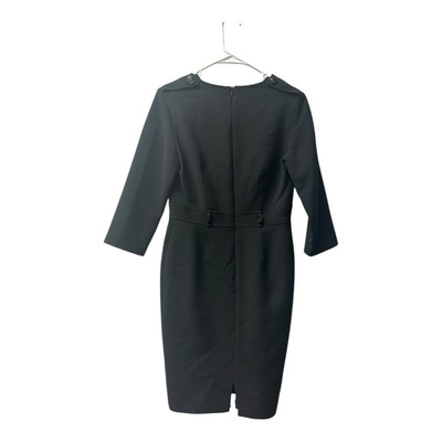Burberry London Black Sheath Dress Womens Size 40 US 6 Made in Burberry London Black Sheath Dress Womens Size 40 US 6 Made in