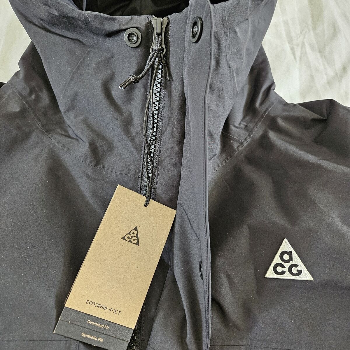 Nike ACG PrimaLoft Skull Peak Storm-FIT Black Jacket FV8681 Nike ACG PrimaLoft Skull Peak Storm-FIT Black Jacket FV8681