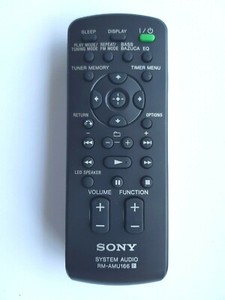 sony bluetooth speaker remote