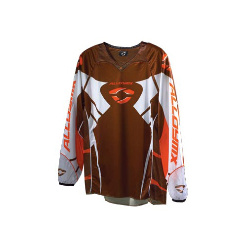 Alloy 06 Viper Motocross MX Jersey Schoko-Orange Rennen Shirt Enduro Fahrrad MTB - Bild 1 von 2